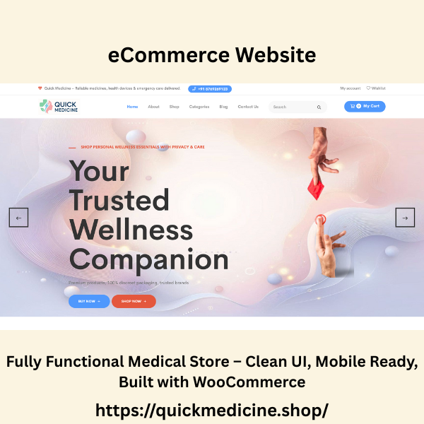 E-commerce website design by Tech & Soul Sirohi and Udaipur’s best digital marketing company